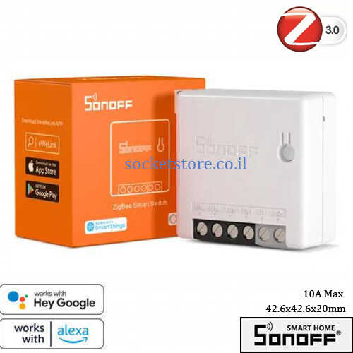 דרייבר אלחוטי מיני SONOFF zigbee 3.0
